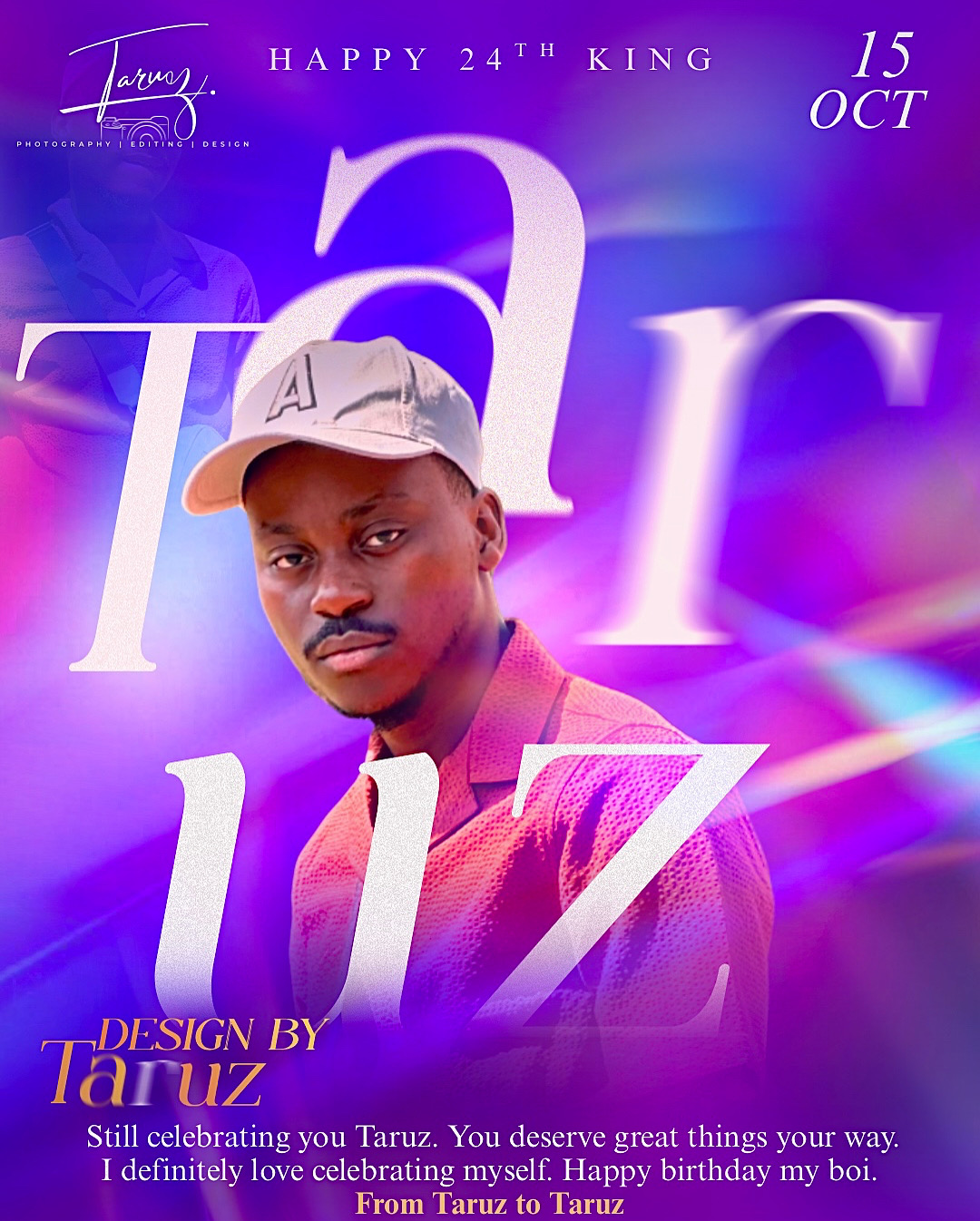 Birthday graphic design